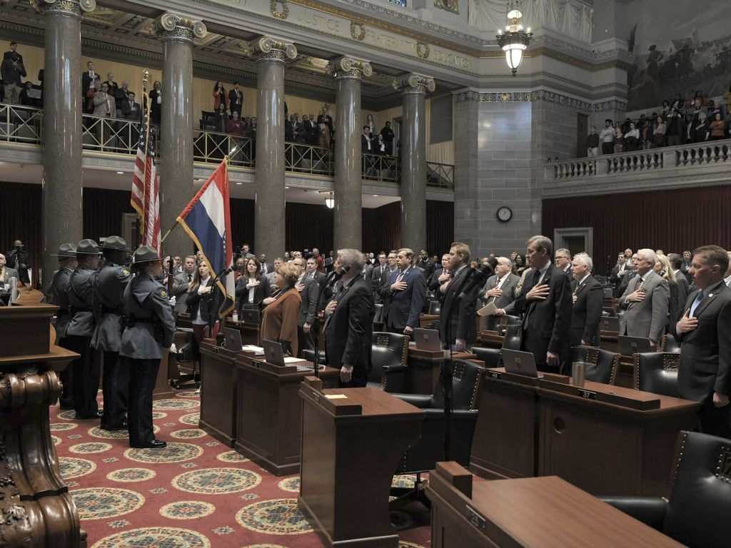 First Day of Session 2 of the 100th General Assembly